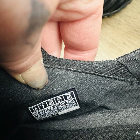 Skechers Hands Free Slip In Black Shoes Women’s Size 10 - Picture 10 of 11